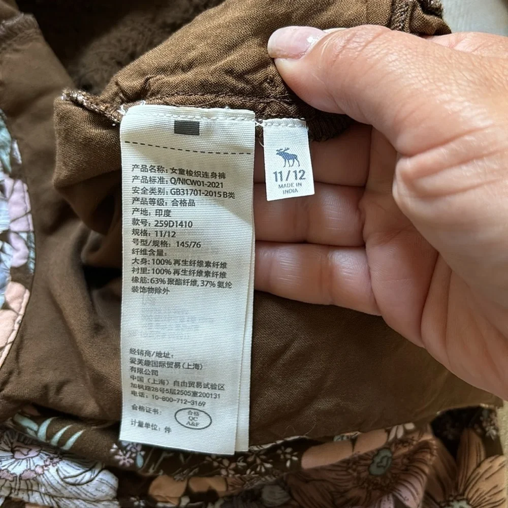 Abercrombie and Fitch kids Romper